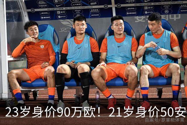 23岁身价90万欧！21岁身价50安欧！锁定国足未来10年最强边后卫组合